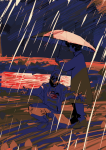  2023 alternate_hair casual dave_strider fashion fullres haven karkat_vantas rain red_knight_district redrom shipping smoking umbrella 