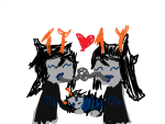 carrying doodleordie fanoffspring fantroll fullres go_luck_yourself grubs heart kiss no_glasses redrom selfcest shipping sketch starter_outfit theuser wut 