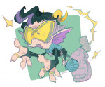  2022 casual crying eridan_ampora fashion fullres lightning mask oblique_angle solo stars stupid.dog 