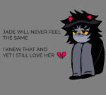  2026 fullres heart jaggy_lines karkat_vantas sadstuck skyzahhak solo starter_outfit text 