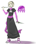  black_squiddle_dress deadling rose_lalonde solo thorns_of_oglogoth 
