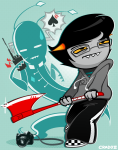  2025 axe camera cradoii dd diamond draconian_dignitary emoticon fansprite fantroll fullres image_manipulation spade sprite sweat weapon word_balloon 