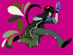  action_claws commodore_coat dozydoodles dream_ghost nepeta_leijon solo 