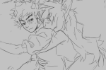  2026 blush dogtier fullres grayscale jade_harley karkat_vantas kats_and_dogs mistigri0000 monochrome redrom reverse_hug shipping sketch sweat 
