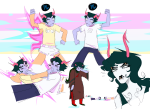  2024 bard blood_aspect body_modification cronus_ampora dancestors dream_ghost fullres godtier hope_aspect kankri_vantas lying melerbytes mind_control mituna_captor multiple_personas porrim_maryam scars seer smoking starter_outfit strife zodiac_symbol 