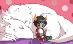  2018 babies casual fullres glacial_treetrudger hiveswap lunaticjin lusus sitting sleeping spoon xefros_tritoh 
