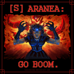  2016 aranea_serket battleship_condescension dancestors epic fullres mind_control mindfang_dress no_glasses solo text trollkaruby 