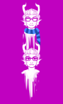  broken_source dream_ghost eridan_ampora headshot limited_palette multiple_personas reaperaradia solo sourcing_attempted 
