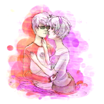  dave_strider dersecest incest near_kiss red_baseball_tee redrom rose_lalonde saki-hikage shipping 