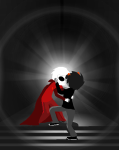  broken_source dave_strider godtier hollywood_makeouts image_manipulation karkat_vantas knight red_knight_district redrom shipping spookysource stairs 
