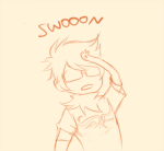 2013 fullres godtier hope_aspect ikimaru jake_english lineart monochrome page sketch solo text