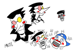  2021 art_dump crossover deltarune fullres headshot lil_cal mebi profile text 