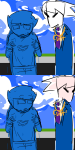 2026 ? au breath_aspect clouds dirk_strider fashion formal fullres godtier heir john_egbert prince_of_fresh_air redrom shipping sketch text unhomelystuck