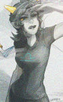  animated broken_source godtier lapiny light_aspect no_glasses panel_redraw rose_lalonde seeing_terezi seer solo terezi_pyrope 