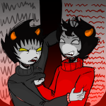  2025 ancest blackrom dancestors dream_ghost fullres hatemarriage iwihobid kankri_vantas karkat_vantas shipping starter_outfit strife vantases word_balloon 