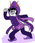 2016 bard basofy codtier dancing fullres gamzee_makara godtier rage_aspect scars sober_gamzee solo text