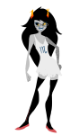  artificial_limb fairy_dress msillzie solo transparent vriska_serket 