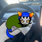  1s_th1s_you 2025 cat_hat equius_zahhak fullres head_out_of_frame image_manipulation nepeta_leijon skyeshades starter_outfit sweat 