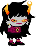  2019 alternate_hair aranea_serket bloodswap body_modification dancestors deleted_source fullres hostilemuppet jaggy_lines solo sprite_mode web 