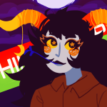  2018 clouds fullres headshot hilaletto hiveswap moon skylla_koriga stars starter_outfit text 