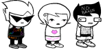  complacency-ofthe-learned dirk_strider image_manipulation jake_english roxy_lalonde sprite_mode this_is_stupid 