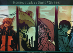  2011 beta_kids city dave_strider fashion fullres jade_harley john_egbert meteorkid rose_lalonde umbrella 