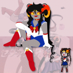  2026 alternate_hair animated cosplay damara_megido dancestors fullres iceflower99 sailor_fuku sailor_moon solo tab text 
