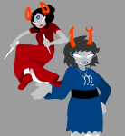  2025 aranea_serket blush damara_megido dancestors dream_ghost fullres jaggy_lines jorogumo lipstick_stains midair native_source offkilterkeys redrom shipping starter_outfit sufferer_necklace transparent wand 