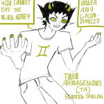 2025 fullres grayscale ham0naa highlight_color monochrome no_glasses sollux_captor solo starter_outfit text word_balloon