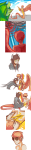  2013 battlefield blood caledfwlch cawoof comic davesprite dogtier freckles fullres godtier injured_davesprite jade_harley jadesprite redrom scars shipping space_aspect sprite text witch xayti 