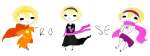  black_squiddle_dress chibi godtier rose&#039;s_pink_scarf rose_lalonde seer shrou solo starter_outfit 