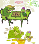  ! 2026 ? clover felt food fullres gaming kataeva no_hat profile quarters scars sitting starter_outfit stitch sweat text 