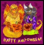  davesprite dogtier halloweenstuck jade_harley metal-tan pumpkin sprite 