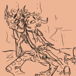  gamzee_makara holding_hands officerpapermouth pbj redrom shipping tavros_nitram 