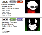  ainaraoftime crossover dave_strider dogtier godtier jade_harley knight nintendo pok&eacute;mon space_aspect text time_aspect witch 