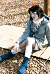  2013 aranea_serket cosplay dancestors dream_ghost fullres mitsuki-aizawa real_life sitting winter_dress 