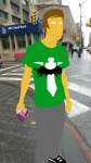  1s_th1s_you 2026 andrew_hussie city fullres image_manipulation jaggy_lines scoundrellyfeline sepulchritude_shirt solo text 