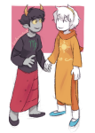  2016 fullres godtier holding_hands kanaya_maryam ladysantos30 light_aspect redrom rose_lalonde rosemary seer shipping starter_outfit transparent 