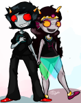  feferi_peixes holding_hands maritime_law no_glasses questionedsleeper redrom shipping terezi_pyrope 