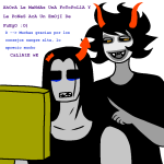  2025 :o) computer emoticon equius_zahhak fullres gamzee_makara jaggy_lines language:spanish starter_outfit text translated yurimorphx 