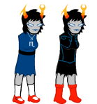  2025 aranea_serket dancestors dream_ghost fullres jaggy_lines mindfang_dress solo sprite_mode spriteeditorsprite starter_outfit sufferer_necklace transparent 