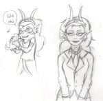  2012 animals apricots-from-nara au blush diabetes feferi_peixes fullres grayscale pencil school_uniform sketch text word_balloon 