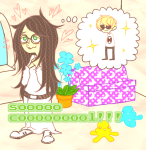  2012 blush dave_strider flowers fullres heart jade's_house jade_harley madammonkey redrom shipping solo spacetime squiddles starter_outfit text thought_balloon 