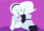 2026 blush cutietree fullres incest kneeling redrom rose_lalonde roxy_lalonde sexy_science_lady_suit shipping sitting starter_outfit wizardship