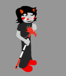  2025 dragon_cane fullres jaggy_lines native_source offkilterkeys solo starter_outfit terezi_pyrope thumbs_up transparent 