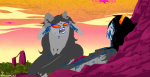  2021 aradia_megido aradiabot artificial_limb blood clouds crossover fullres invincible jaggy_lines land_of_maps_and_treasure lying meme no_glasses pastiche shroomoss starter_outfit trees vriska_serket 