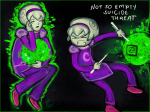 2025 chomplicated dreamself fullres green_sun needlewands rose_lalonde solo text weapon 