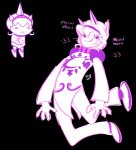 2025 emoticon fullres jasprosesprite^2 monochrome rockholmes solo sprite starter_outfit text