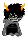  2013 bloodswap eridan_ampora fullres jaggy_lines sleuthinglicorice solo sprite_mode 