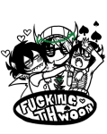  2011 arm_around_shoulder blackrom bloodswap blush eridan_ampora erisol fashion fullres grayscale heart highlight_color hug karkat_vantas monochrome multishipping pride redrom shipping sickleback smiling_eridan sollux_captor spade text 